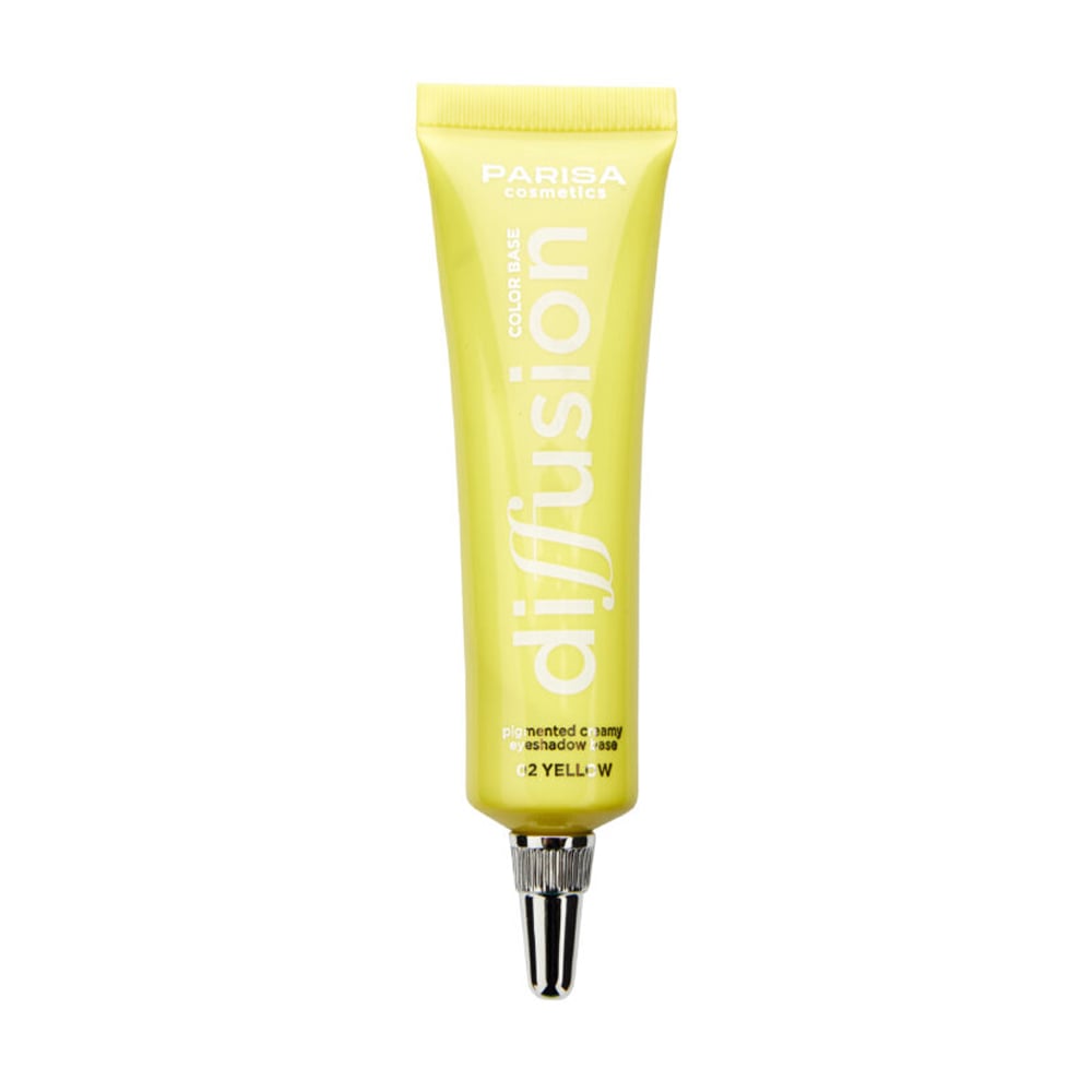 Пігментована кремова база під тіні Parisa Cosmetics Diffusion EB-01 Color Base 02 Yellow, 15 мл