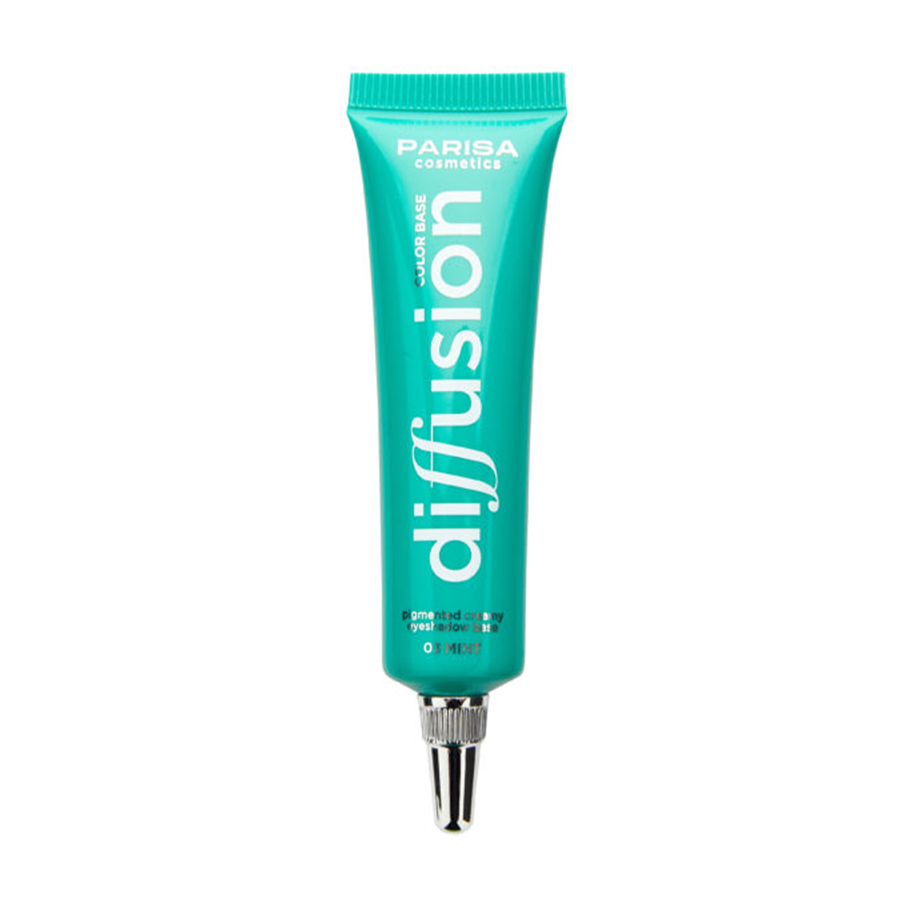 Пігментована кремова база під тіні Parisa Cosmetics Diffusion EB-01 Color Base 03 Mint, 15 мл